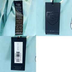 【未使用】NOEL ASMAR ノエルアスマール ハーフジップ 半袖 ライディングシャツ XS アクア AE2046 レディース 乗馬 馬術の画像