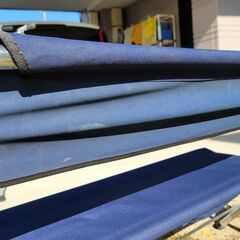 軽量折りたたみベンチ・背もたれ付き（ForeWinds）の画像