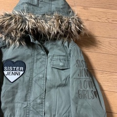 SISTER JENNI ファー付きモッズコート　130の画像