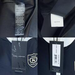 【未使用】NOEL ASMAR ノエルアスマール ハーフジップ 長袖 ライディングシャツ XS ブラック AE2024 レディース 乗馬 馬術の画像