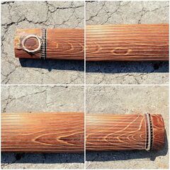 【❗️✨インテリア用にも◎✨❗️】和琴 琴 全長188cm アンティーク 和楽器 古民家風インテリア ✨簡易清掃済み❗️の画像