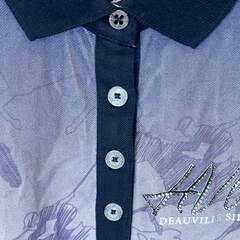 【未使用】HV POLO ポロシャツ 半袖 ライディングシャツ CHANTON S ネイビー 115884 レディース 乗馬 馬術の画像