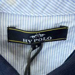 【未使用】HV POLO ポロシャツ 半袖 ライディングシャツ CHANTON S ネイビー 115884 レディース 乗馬 馬術の画像