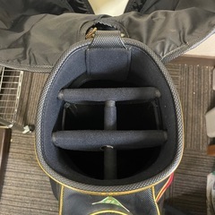 ジャンボ尾崎　キャディーバッグ　ゴルフバック　J's　尾崎将司　黒　送料無料 ブラック　刺繍　レア品 キャディバッグ　記念品の画像