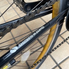 クロスバイク シマノ7段変速機 の画像