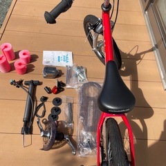【美品良品】へんしんバイクX16 室内保管^_^　空気入れ及び取説付き♪の画像