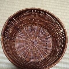 竹かご（上部内径約147mm）の画像