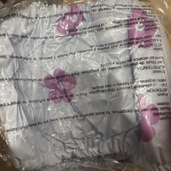 トランポリン　新品花柄カバー付きの画像