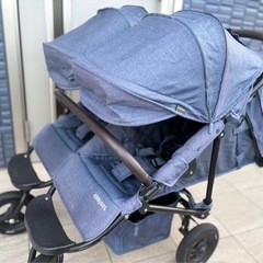 双子ベビーカー　エアバギーの画像