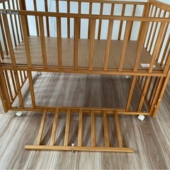 KATOJI 木製ベビーベットの画像