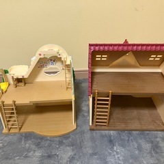 シルバニア　赤い屋根のおうち　森のようちえんの画像