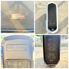 【❗️✨部品取りに✨❗️】CORSAIR フルタワーPCケース 中身入り ジャンク扱い ✨簡易清掃済み❗️の画像