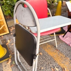 パイプイス2脚ジャンクの画像