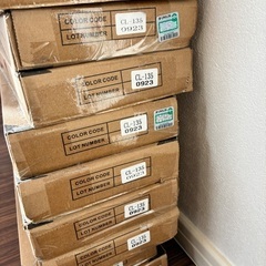 【新品未使用】はめ込み式フロアタイル　クリックeuca　ナチュラルオーク12ケースの画像