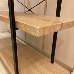 LOWYA ロウヤ　三段シェルフ　棚の画像