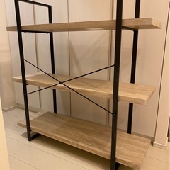LOWYA ロウヤ　三段シェルフ　棚の画像