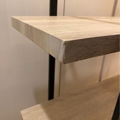 LOWYA ロウヤ　三段シェルフ　棚の画像