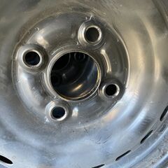 日産ノート(note)12系　R14PCD100 4穴 ホイール※おまけサマータイヤの画像