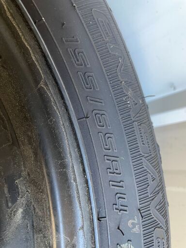 日産ノート(note)12系　R14PCD100 4穴 ホイール+サマータイヤ