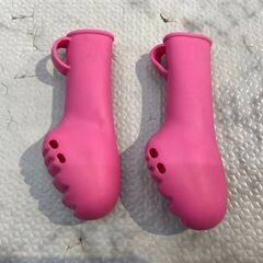 犬用ブーツ オールシーズンブーツ パウテクト 2個入り Sサイズ ピンク 店頭販売 南区花畑の画像