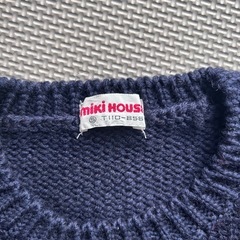 ミキハウス ニットセーター 110の画像