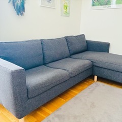 IKEA PÄRUP ペルプ 3人掛けソファ 寝椅子付き　新品未使用の画像