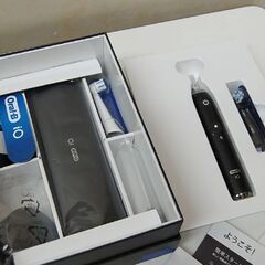 開封未使用品 BRAUN 電動歯ブラシ オーラルB iO10 iOM10442ADCB コズミックブラック iOsense 歯磨き ブラウン  札幌市 清田区 平岡の画像