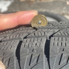 スタッドレスタイヤホイール付の画像