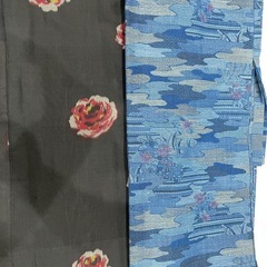 古着物30着程度と帯や帯紐などの着物関連小物の画像