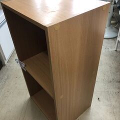 【リサイクルショップどりーむ荒田店】No.5244　収納家具　カラーボックス　２段の画像