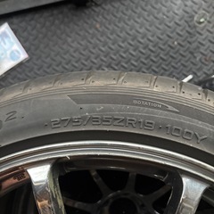 ADVAN Racing 19インチ4本の画像