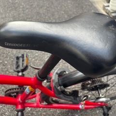 ブリヂストン　シュライン　24インチ　赤　レッド  クロスバイクの画像