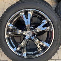 レアマイスター 19インチ アルミホイール ＋ トーヨー スタッドレスタイヤセットの画像