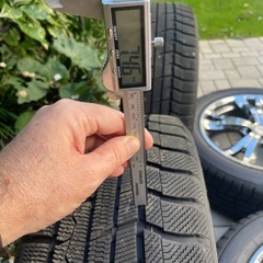 レアマイスター 19インチ アルミホイール ＋ トーヨー スタッドレスタイヤセットの画像