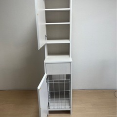 【美品】ランドリーチェスト(収納棚)の画像