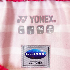 ヨネックス スコート L ピンク/ホワイト レディース YONEX スカート テニスウェアの画像