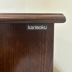ジャンク品 KARIMOKU 電話台の画像