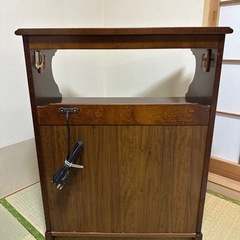ジャンク品 KARIMOKU 電話台の画像