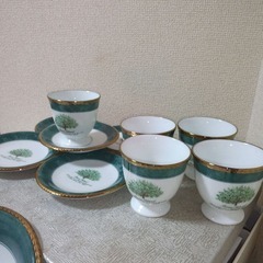 未使用EXCELLENTYAMAGOグリーンアイランドマルチカップ５客セットの画像