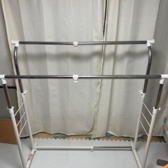 ハンガーラック　２段の画像