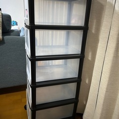 5段収納ボックスの画像