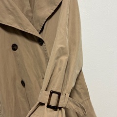 レカのベージュトレンチコート Mサイズ　の画像