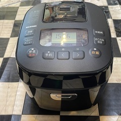 【リサイクルサービス八光】2020年製　アイリスオーヤマ　ジャー炊飯器 3合 ブラック RC-ME30-Bの画像