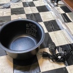 【リサイクルサービス八光】2020年製　アイリスオーヤマ　ジャー炊飯器 3合 ブラック RC-ME30-Bの画像