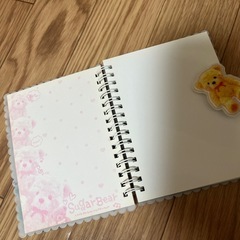 平成レトロ くまちゃんのシール帳の画像