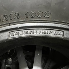 スタッドレスタイヤ四本.ZACK jp-520.vrx3の画像