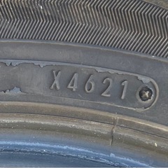 バリ溝！　155 65 r14 スタッドレス　ホイール4本セットの画像