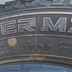 バリ溝！　155 65 r14 スタッドレス　ホイール4本セットの画像