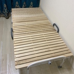 折りたたみベッド シングル(ワイド&ハイタイプ) 使用歴1年の画像