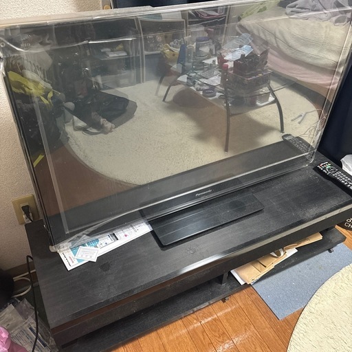パナソニックテレビ 42インチ テレビ台、保護フィルム、HD付き